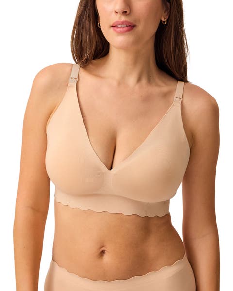Barebond Cotton Maternity & Nursing Plunge Bra