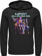 KPop Demon Hunters Men's Girls' Group Shot Lightweight Hoodie