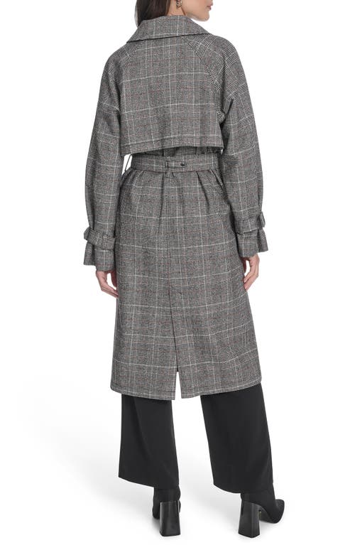 Levi's Belted Longline Coat In Gray