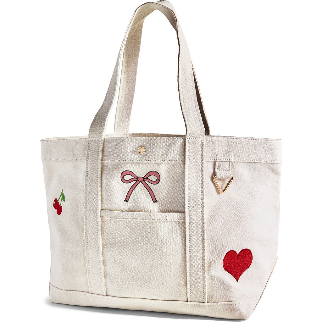Baublebar Motif Tote Bag In Neutral