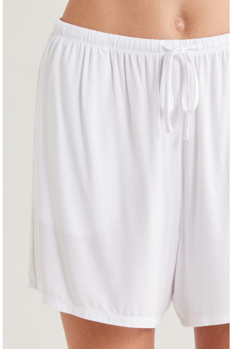 Cool Touch Short Pajamas, Alternate, color, WHITE