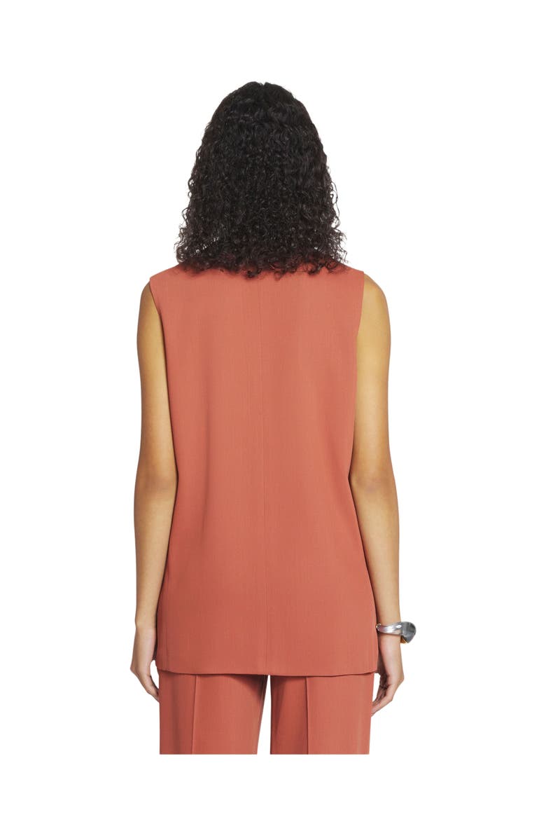 Lanvin Sleeveless Jacket In Wool And Viscose, Alternate, color,