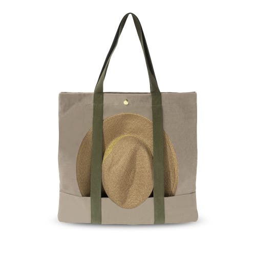 Lastelier Parakalo Cotton Canvas Bag In Brown