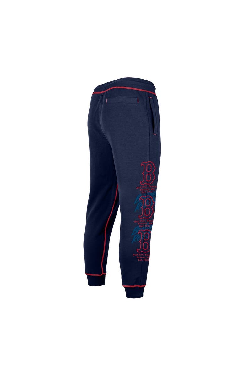 New Era Men's New Era Navy Boston Red Sox Team Split Jogger Pants, Alternate, color, Navy