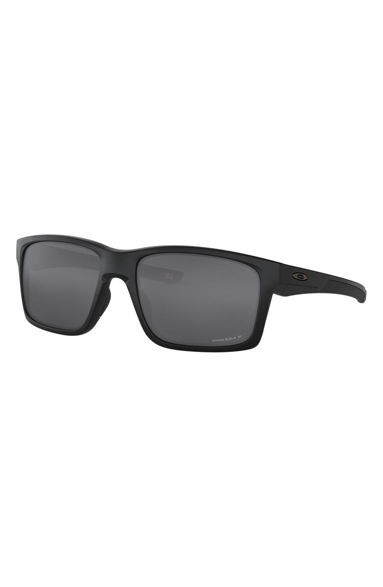 Oakley Mainlink<sup>��™</sup> 61mm Rectangular Sunglasses, Alternate, color, Matte Black