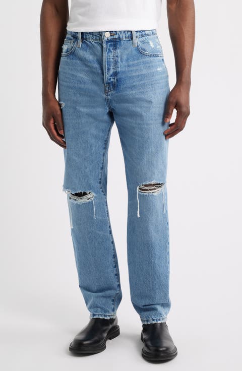 (Bio)Degradable Relaxed Straight Leg Jeans (Bali Destruct)