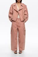 Bimba y Lola Denim double-breasted jacket