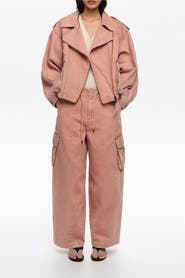 Bimba y Lola Denim double-breasted jacket