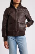 Schott NYC Leather Flight Jacket