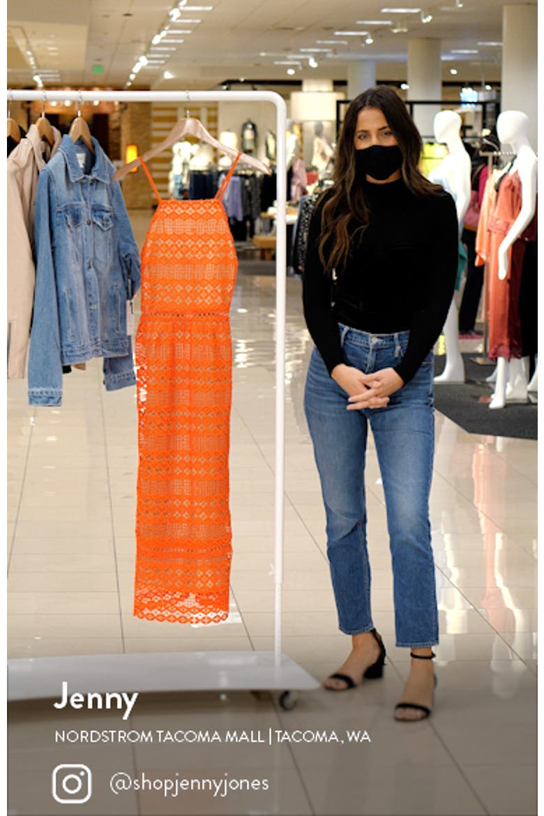 Alani Crochet Lace Midi Dress video