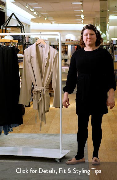 BOSS Joscara Belted Wool Blend Jacket (Women) | Nordstromrack