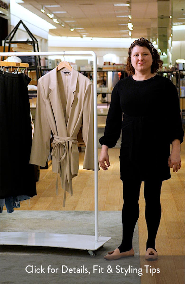 Joscara Belted Wool Blend Jacket, sales video thumbnail