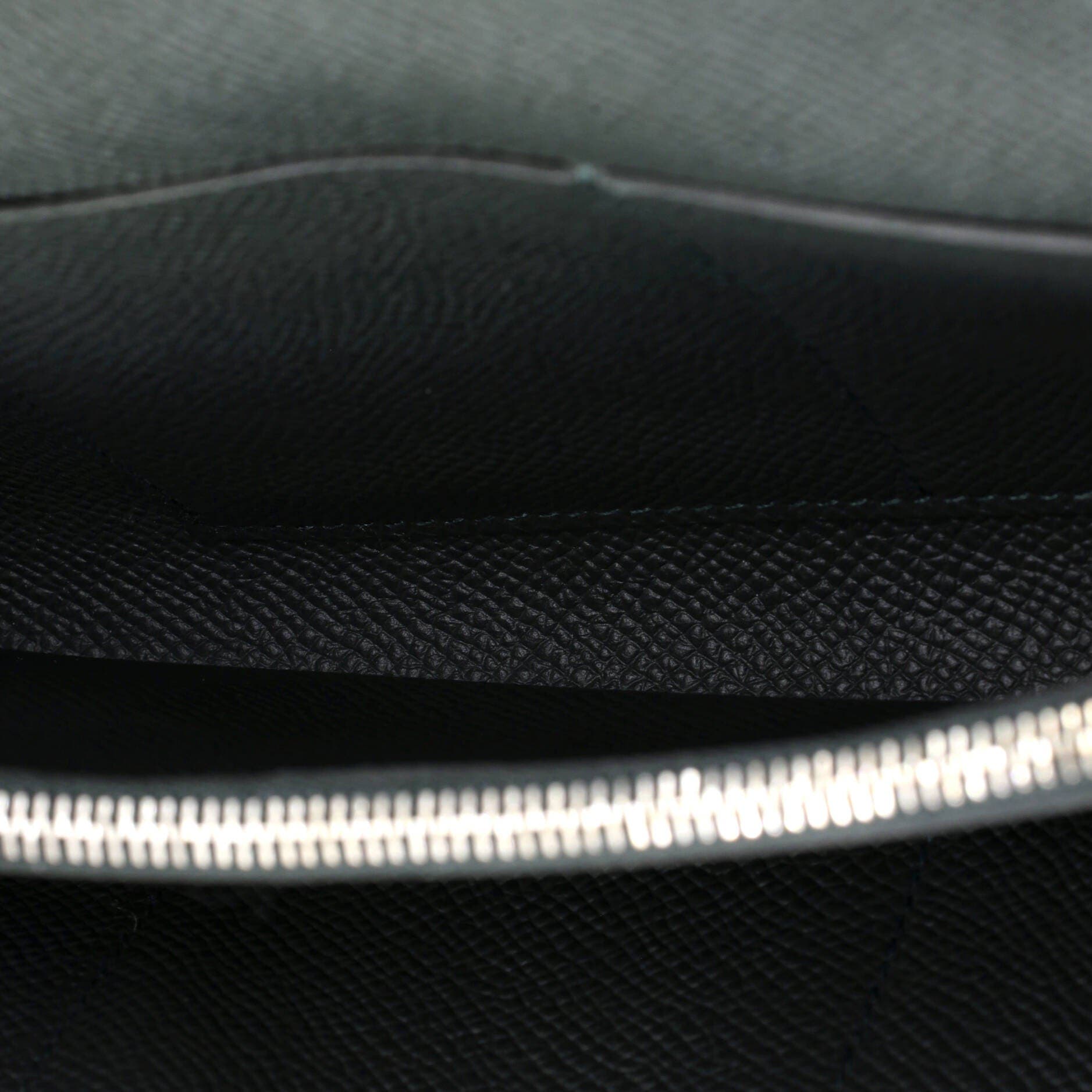 Pre-Owned Hermes Kelly To Go Wallet Epsom, Alternate, color, Vert Mangrove