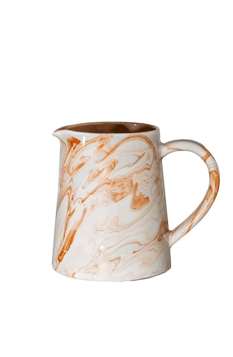 Une Vie Nomade Marbled Terra Pitcher, Main, color, 
