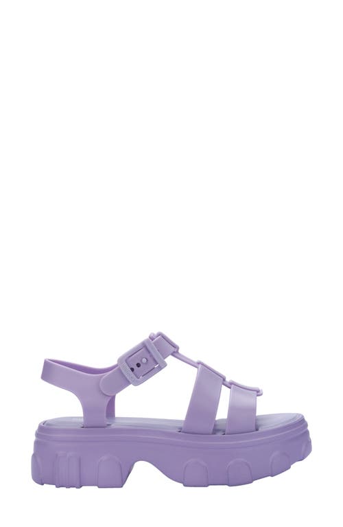 Melissa Ella Platform Sandal In Lilac, Women's At Urban Outfitters In Lilac