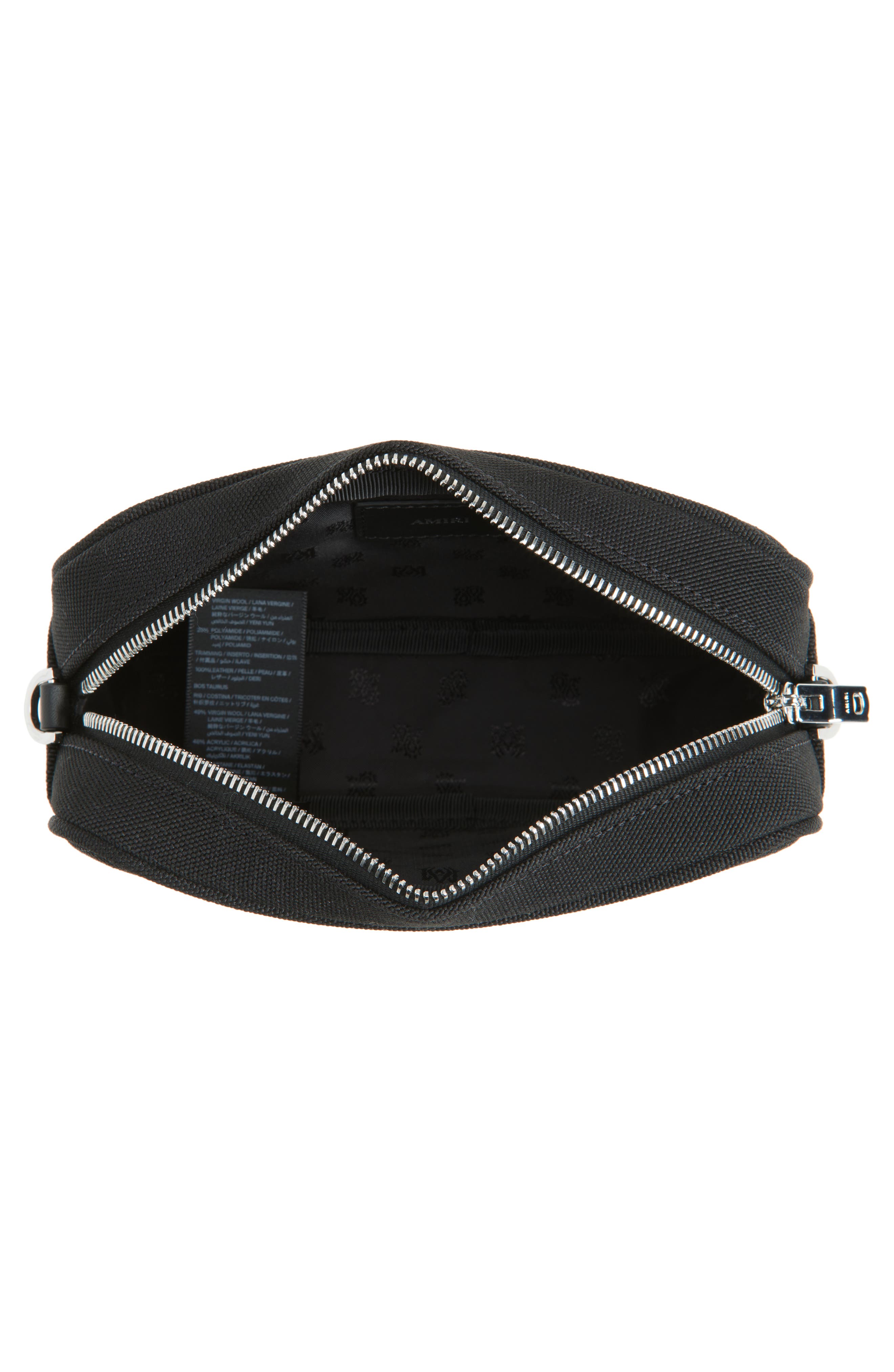 AMIRI Panther Canvas Camera Bag, Alternate, color, 