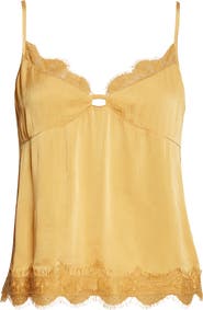 R13 Lace Trim Camisole