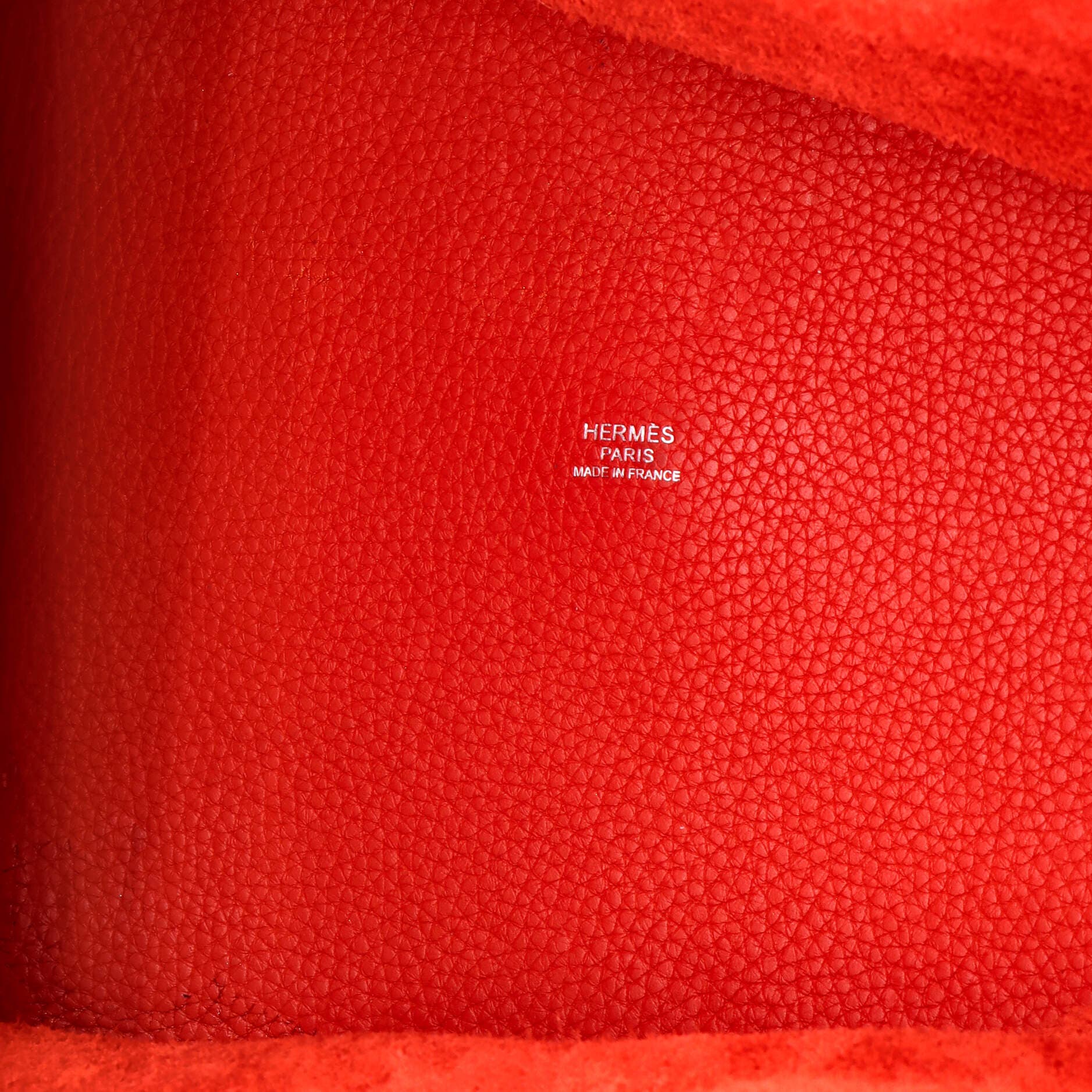 Pre-Owned Hermes Picotin Lock Bag Clemence GM, Alternate, color, Rouge Tomate