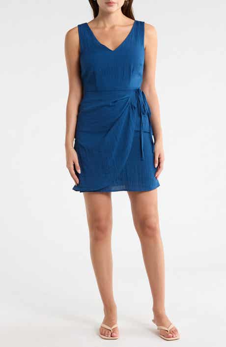 Sam Edelman Sleeveless Faux Wrap Minidress
