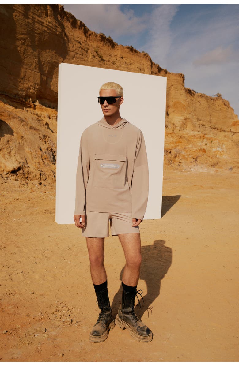 PCFG Free Heaven Active Men Short, Alternate, color, Beige