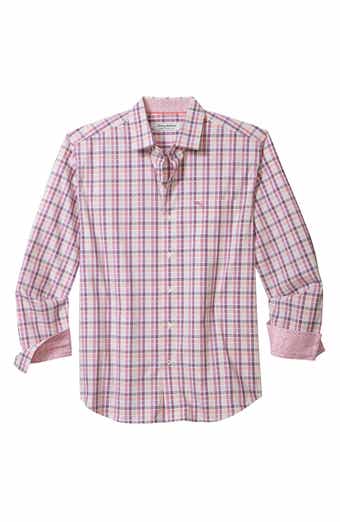 Tommy Bahama Sarasota Stretch Check IslandZone® Button-Up Shirt