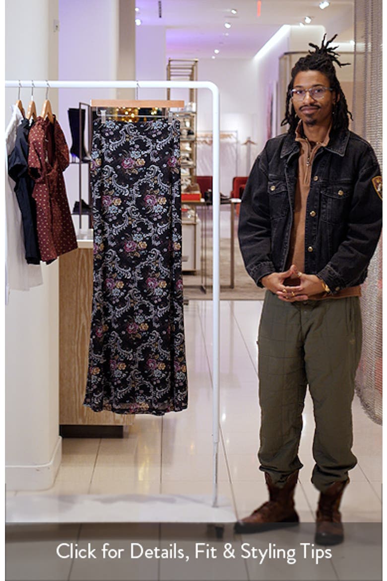Tegan Floral Maxi Skirt video