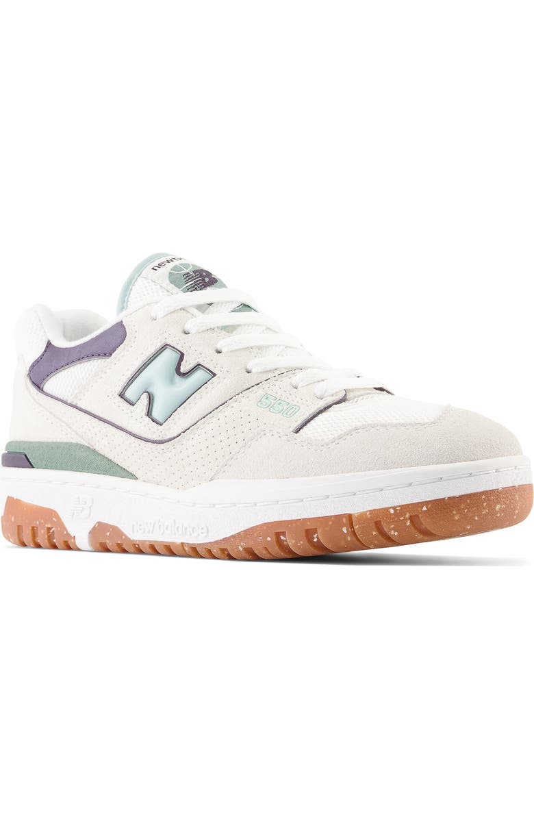 New Balance 550 Basketball Shoe, Main, color, Sea Salt/ Winter Fog