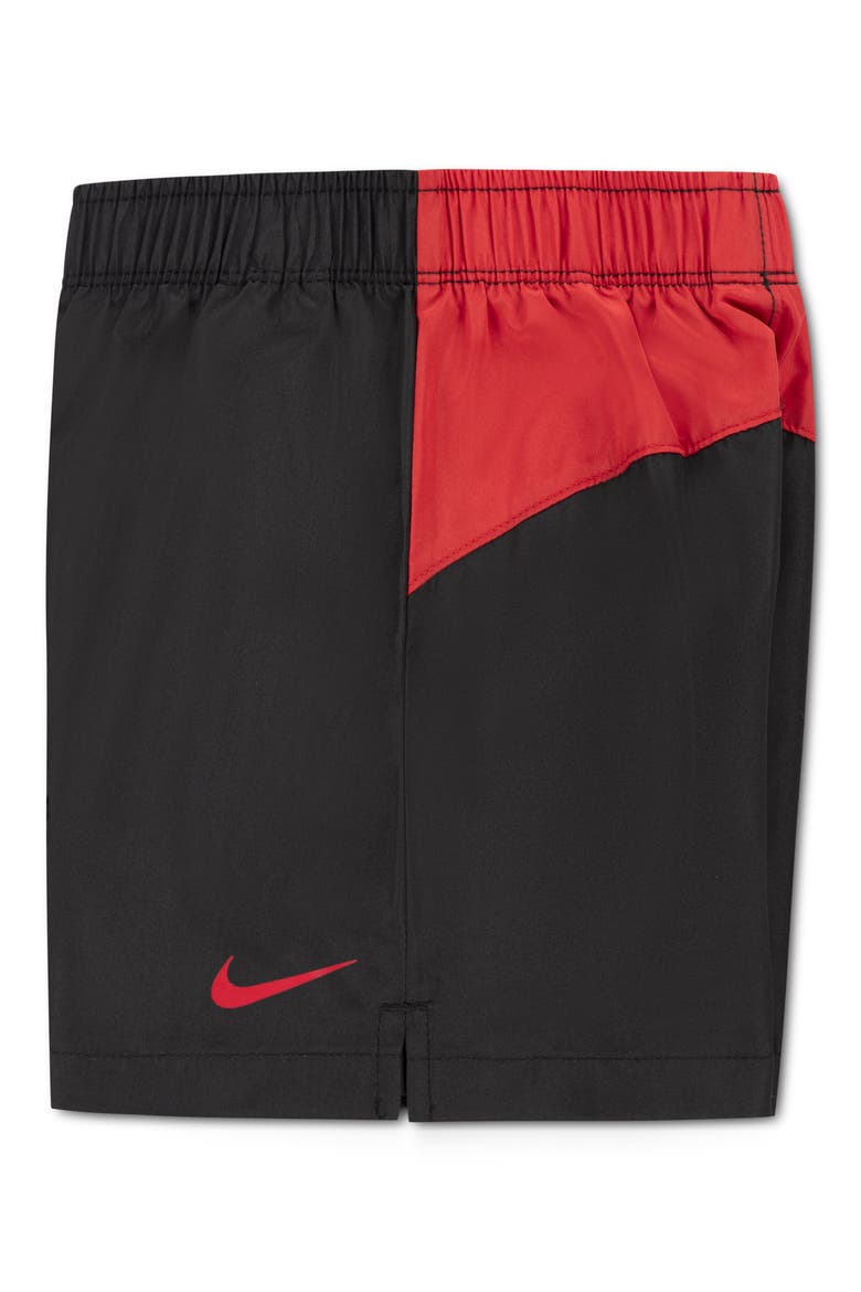 Kids' Sportswear Dri-FIT T-Shirt & Shorts Set, Alternate, color, BLACK
