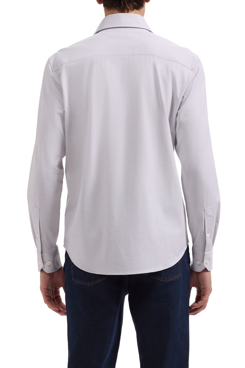 Devon OoohCotton® Button-Up Shirt, Alternate, color, PLATINUM