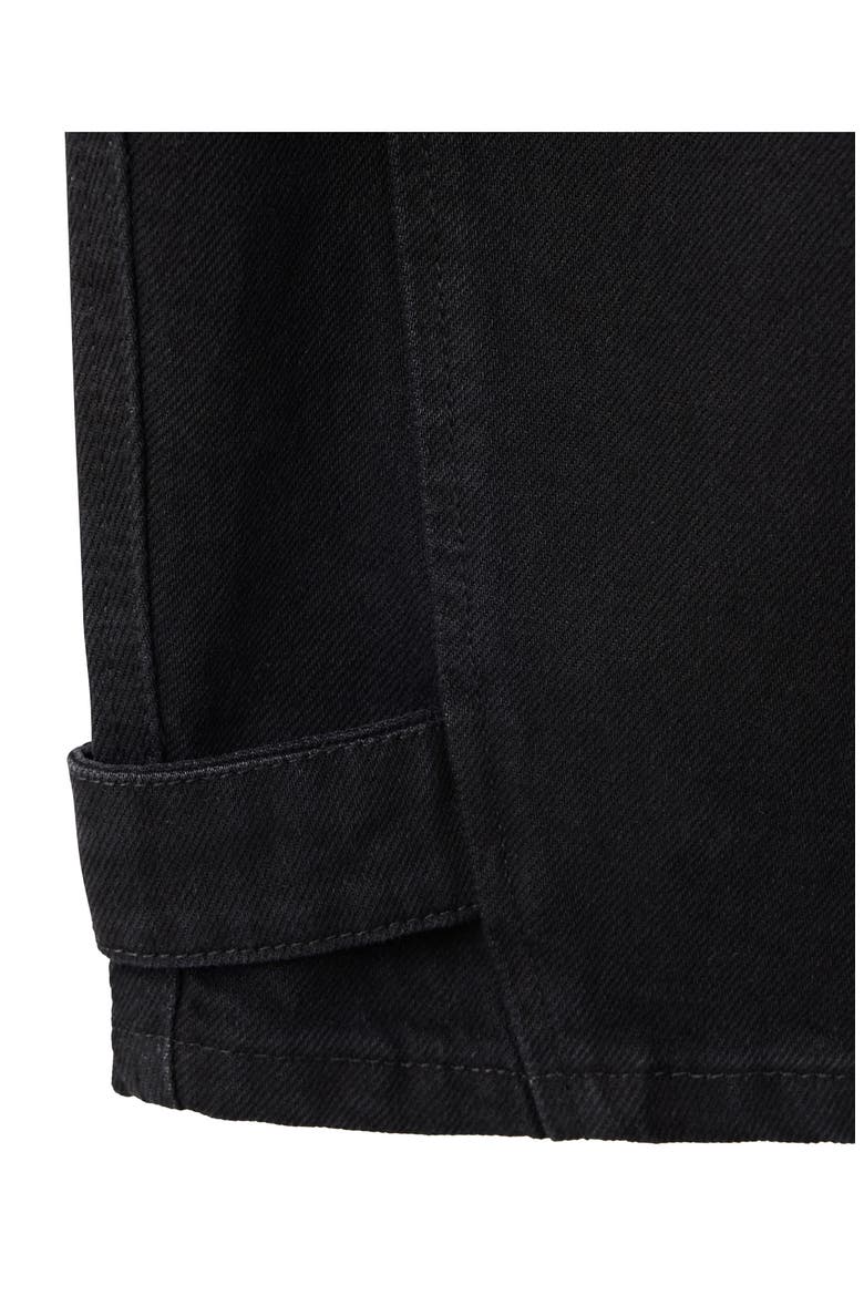 Mid Rise Balloon Jeans, Alternate, color, BLACK DENIM