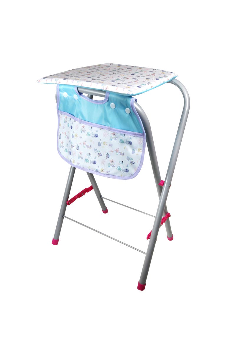 Lissi 12 Inch Baby Doll Bath Tub Set, Sea Design, Care Accessories, Kids 2+, Alternate, color, Multicolored