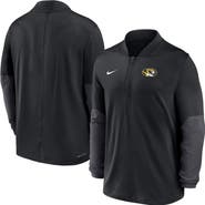 Nike Men's Nike Black Missouri Tigers Dri-FIT Half-Zip Pullover