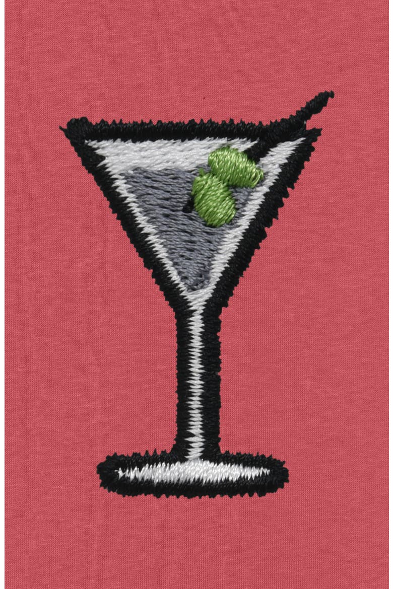 Mens Martini Midweight Garment Dye Tee, Alternate, color, Shiraz