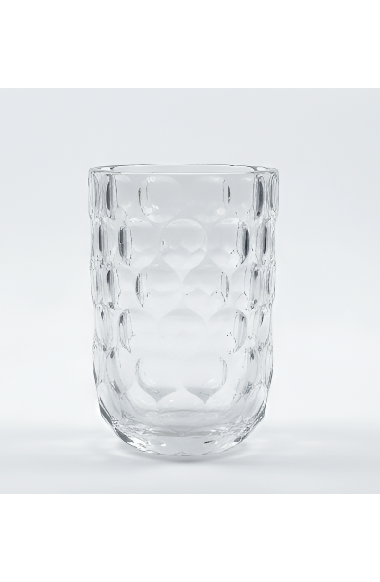 Form & Seek Op-ject Vase Dots, Alternate, color, Clear