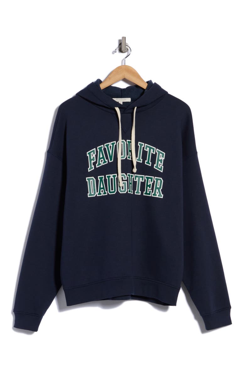 The Collegiate Hoodie, Alternate, color, NAVY/ EMERALD