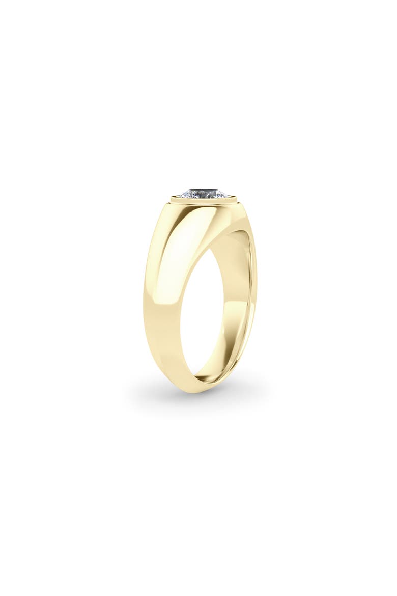 Men's Round Brilliant Lab Created Diamond Ring, Alternate, color, 18K YELLOW GOLD 3 CTW