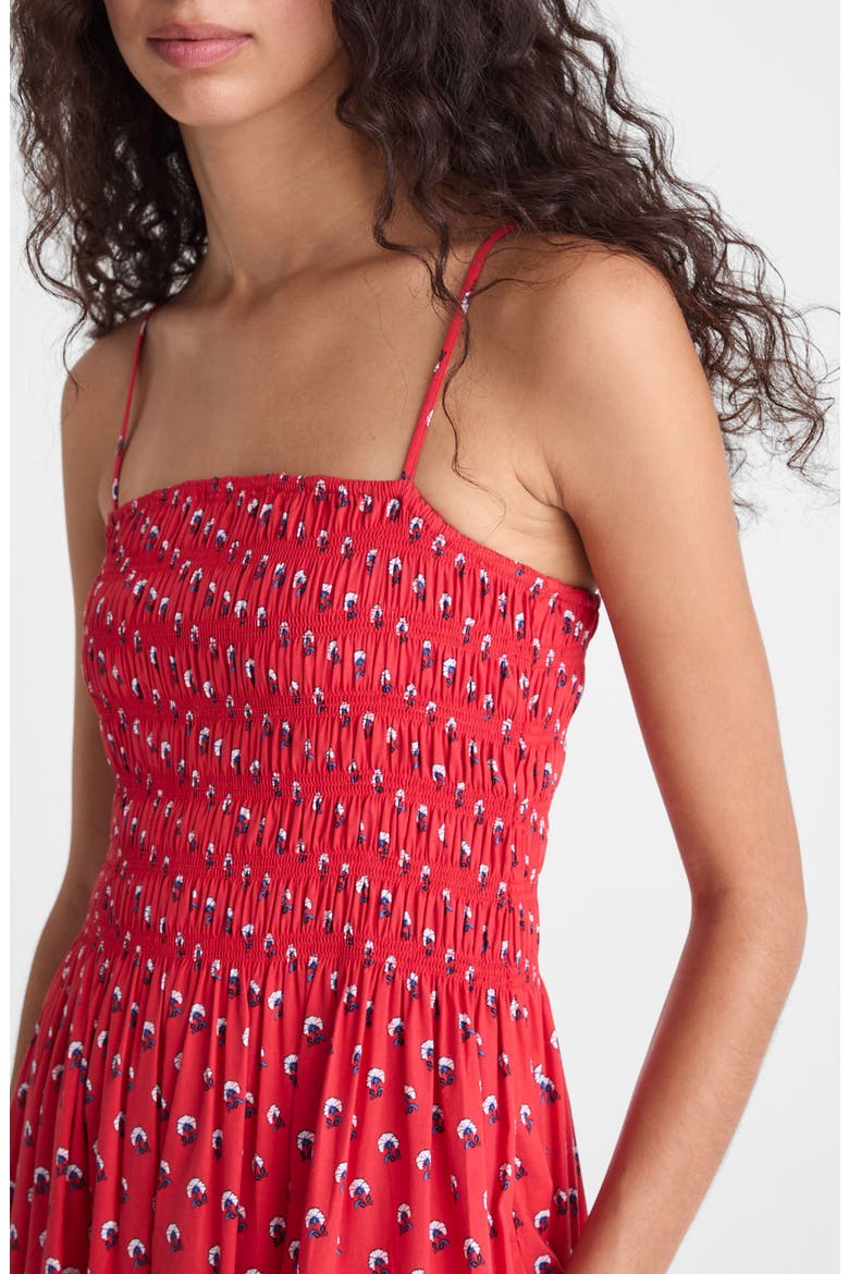 The Peyton Midi Sundress, Alternate, color, ENAMEL RED