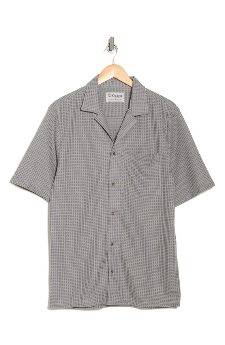 Original Paperbacks Camden Waffle Camp Shirt, Alternate, color,