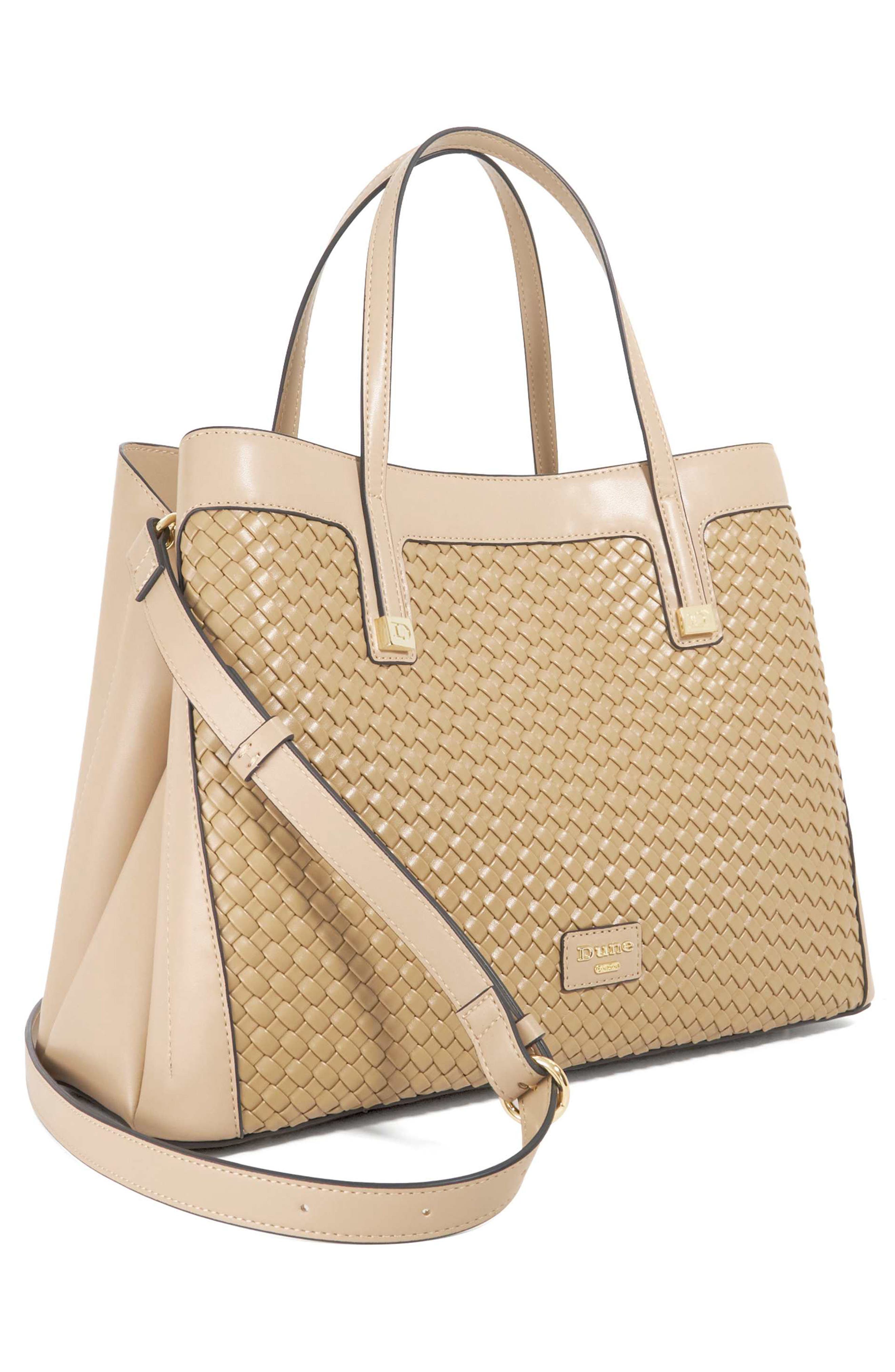 Dune London Deavie Woven Tote Bag, Alternate, color, 