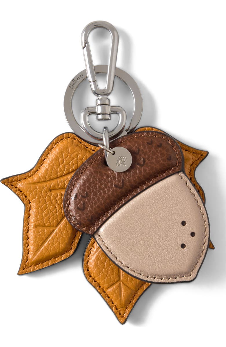 Mulberry British Park Keyring - Acorn, Main, color,