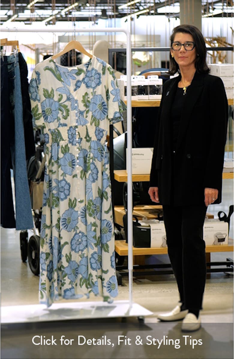 Harlow Smocked Waist Maxi Dress, sales video thumbnail