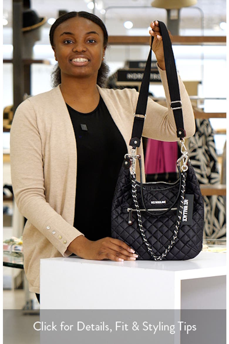 Crosby Sienna Quilted Nylon Shoulder Bag video