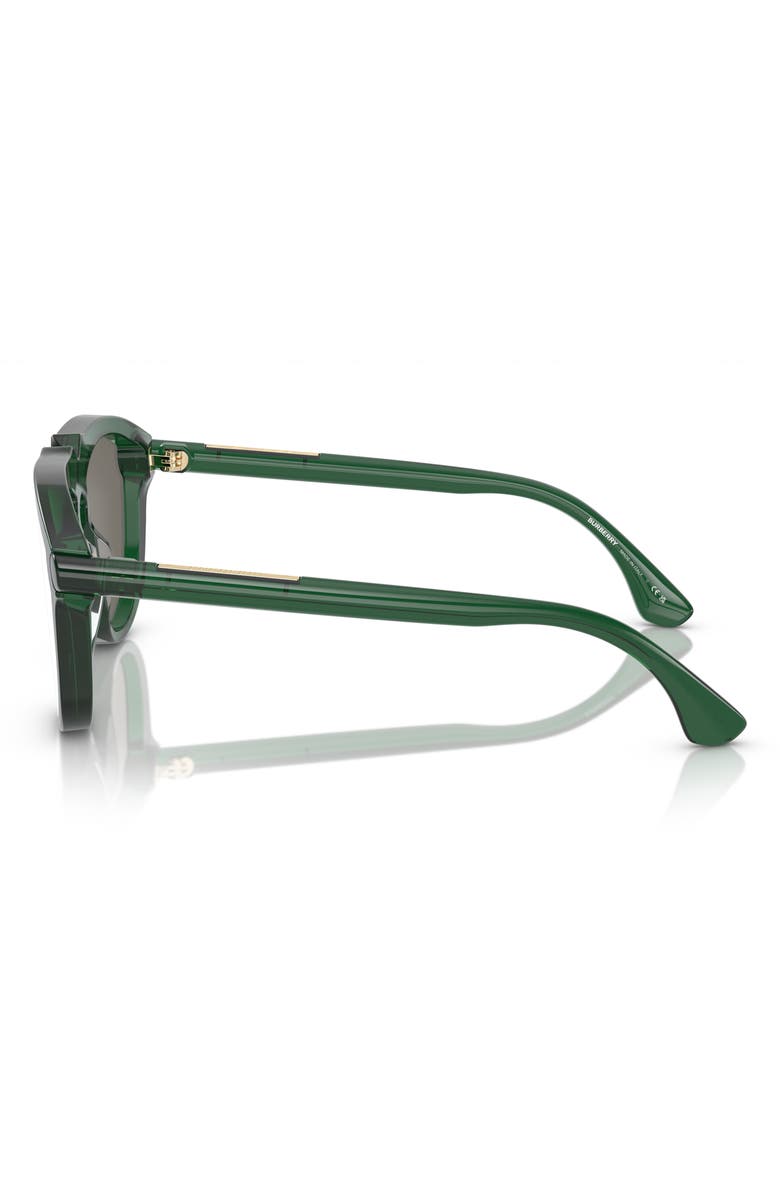 Burberry 58mm Pilot Sunglasses, Alternate, color, Green