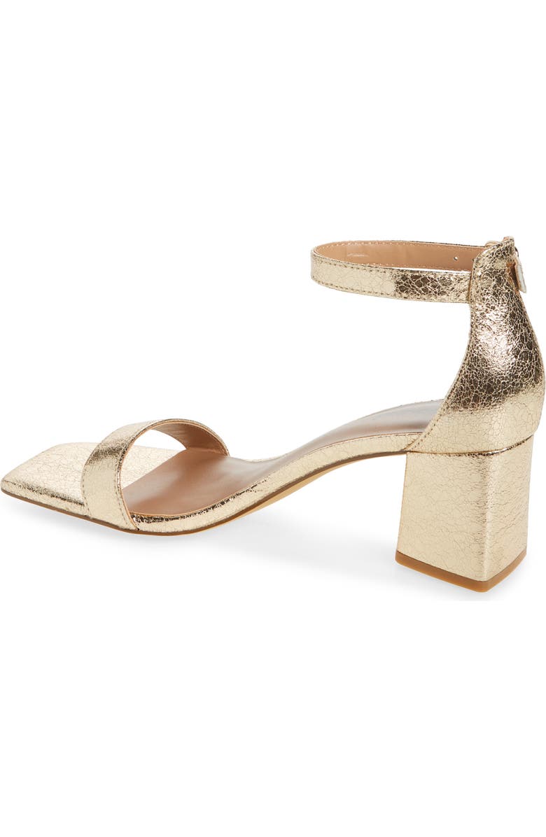 Abound Finn Ankle Strap Sandal, Alternate, color, Gold Crinkle