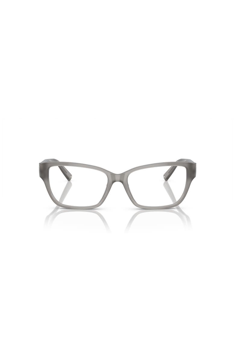 54mm Rectangle optical glasses, Alternate, color, Grey