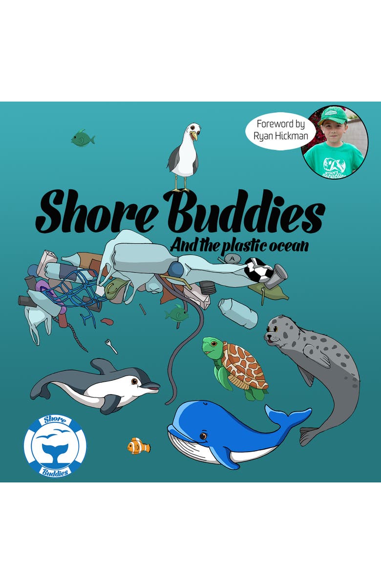 Shore Buddies & The Plastic Ocean Children'S Hardcover Picture Book 35, Main, color, Multicolored