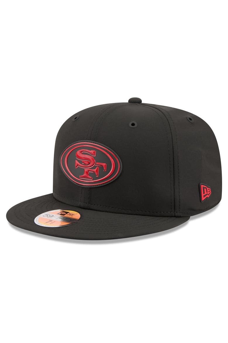 Men's New Era Black San Francisco 49ers 2026 Sideline 59FIFTY Fitted Hat, Main, color, Black