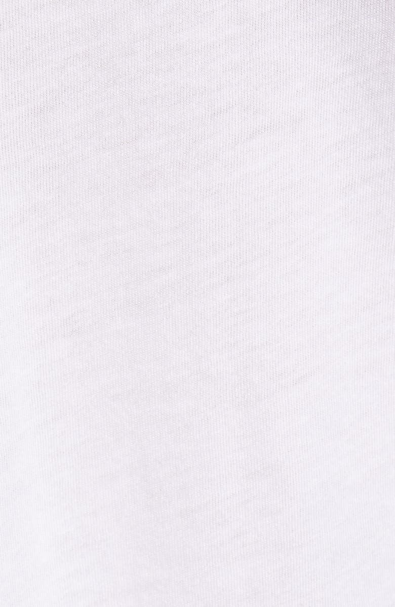 Splendid Abbie Crewneck Cotton Blend Tee, Alternate, color, White