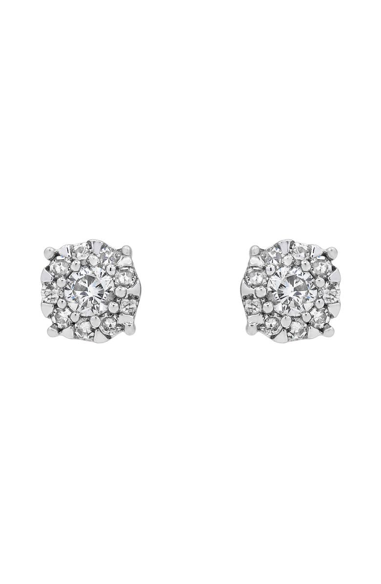 LuvMyJewelry Ether Diamond Stud Earrings, Alternate, color, 