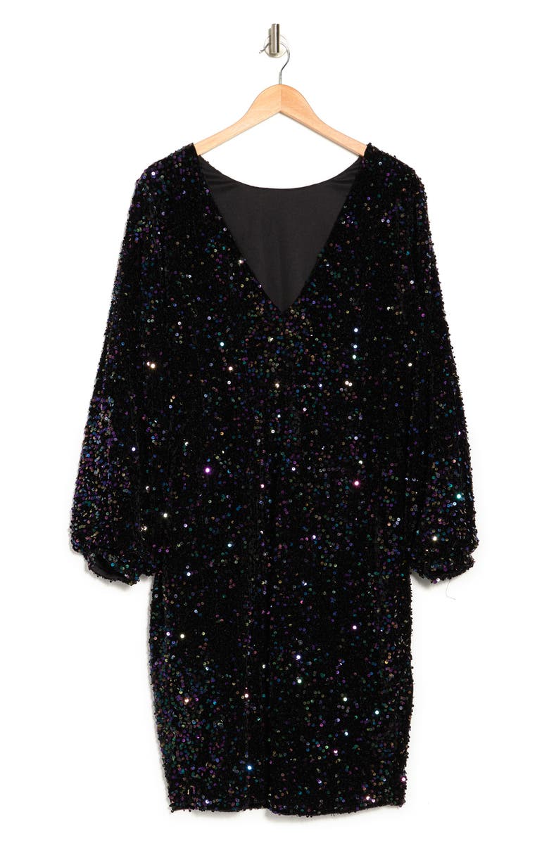 Love By Design Empire State Sequin Mini Dress | Nordstromrack